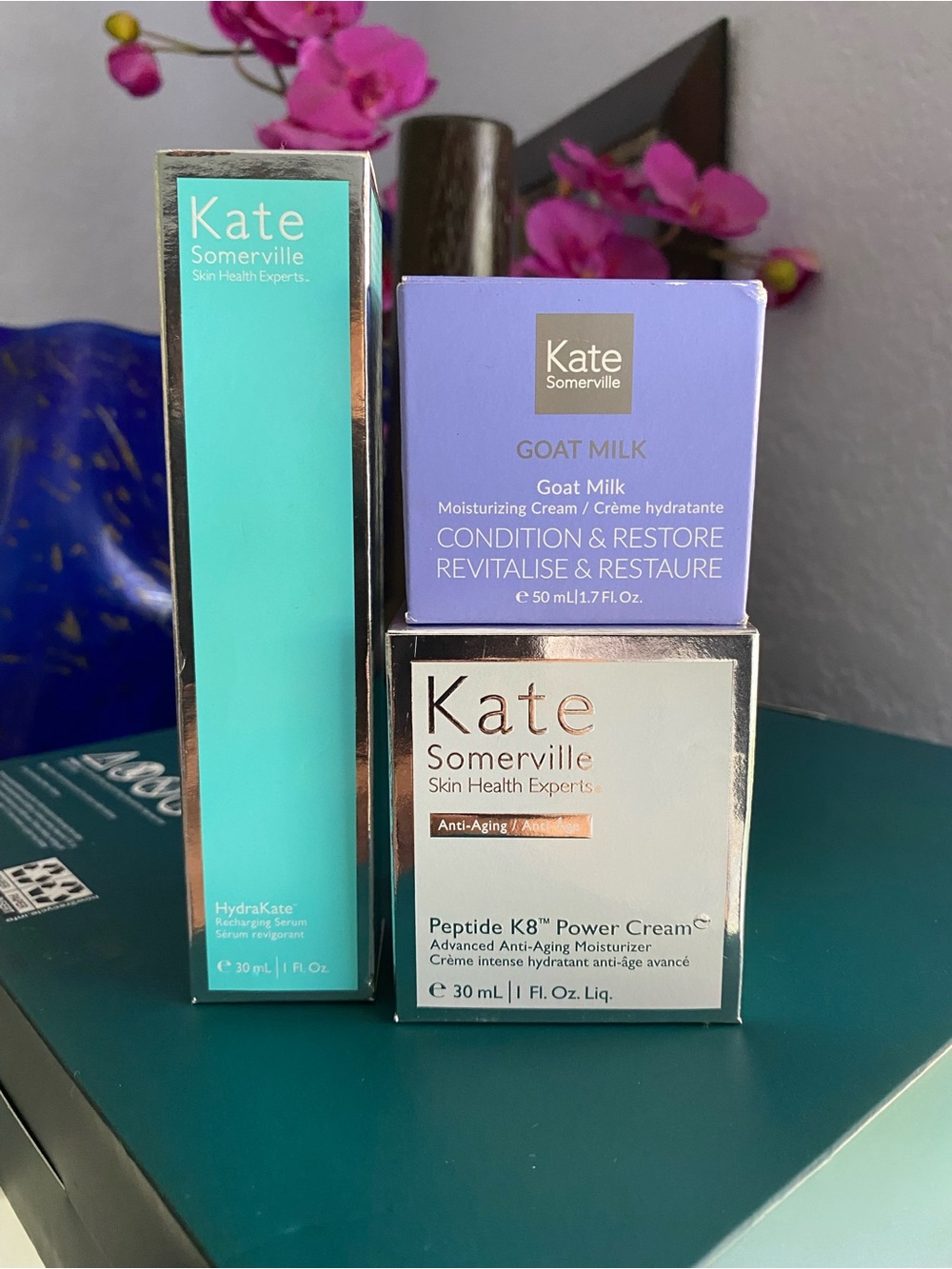 Kate Somerville Peptide K8, HydraKate & Goat Milk Moisturizing Cream (3)
